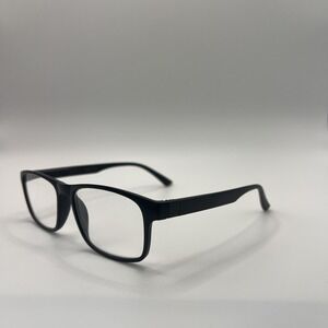 BKLYN NOSTRAND +2.00 Black Square Plastic Reading Glasses Unisexn 55-17-140